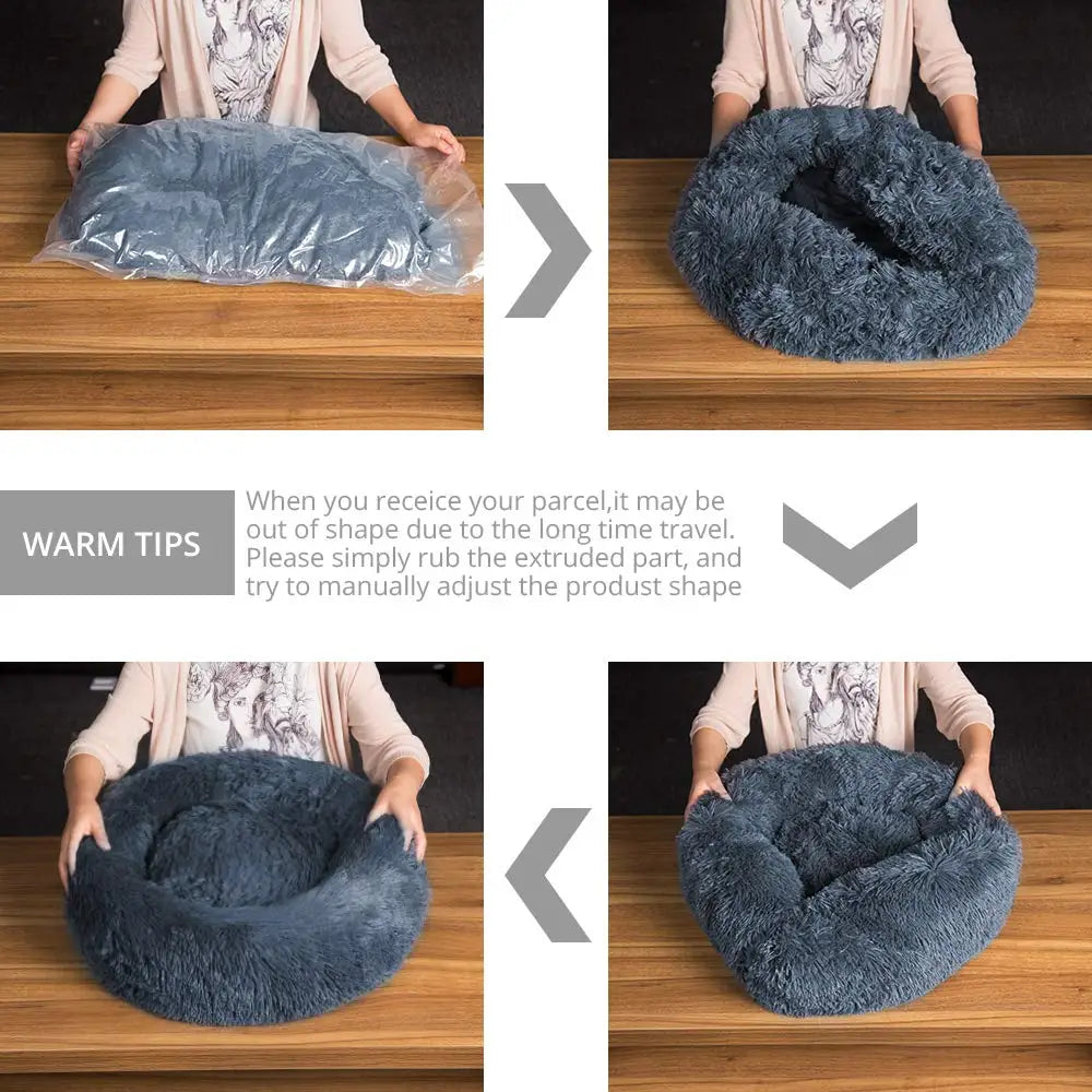 MakePuppyHappy™ Cloud Dog Bed *Dark Brown*