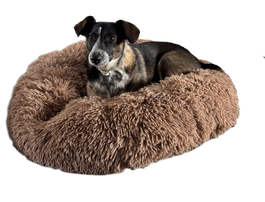 MakePuppyHappy™ Cloud Dog Bed *Dark Brown*